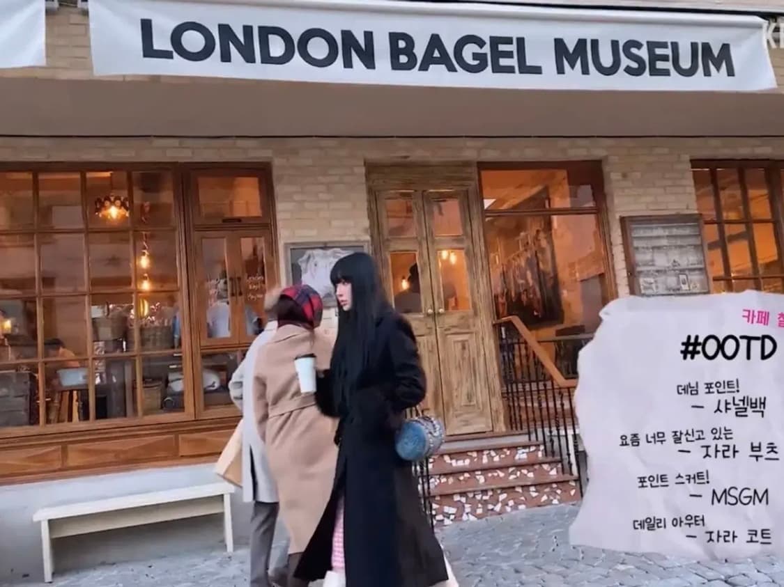 자라 프리미엄 소매 퍼 롱코트 (새은 착용) 상품이미지3