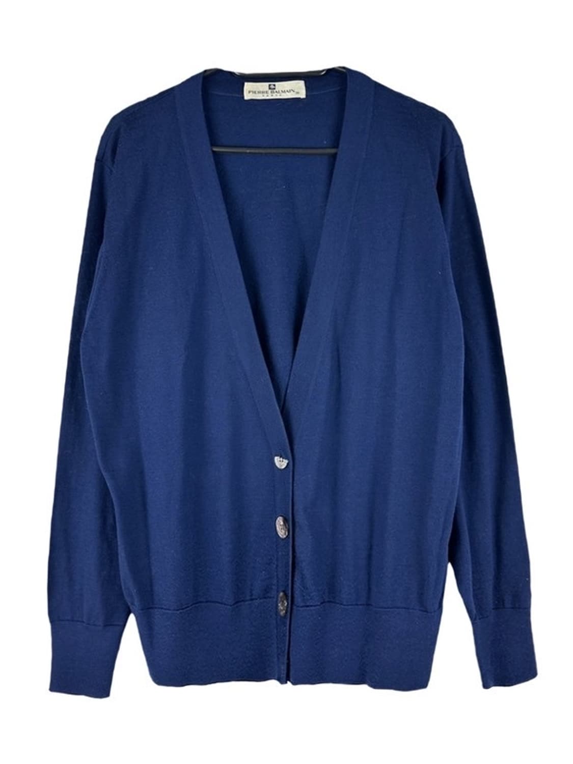 [38] PIERRE BALMAIN 피에르발망 자개단추 가디건 상품이미지1