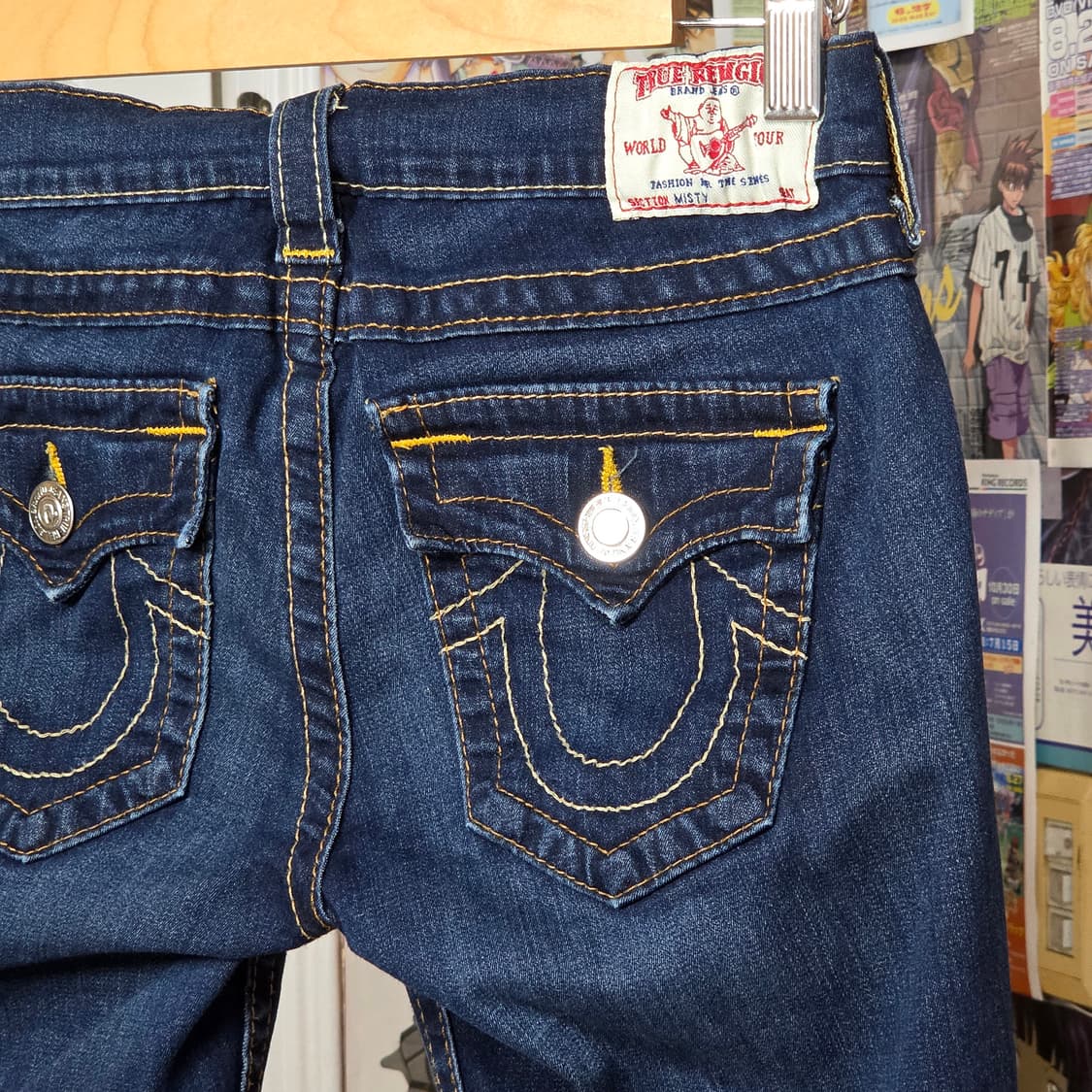 트루릴리전 미스티 진청 스키니 데님 팬츠 상품이미지2