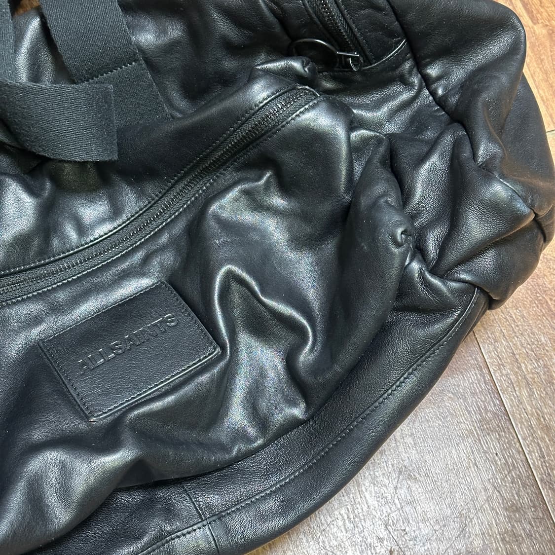 올세인츠 레더 더플백 상품이미지3