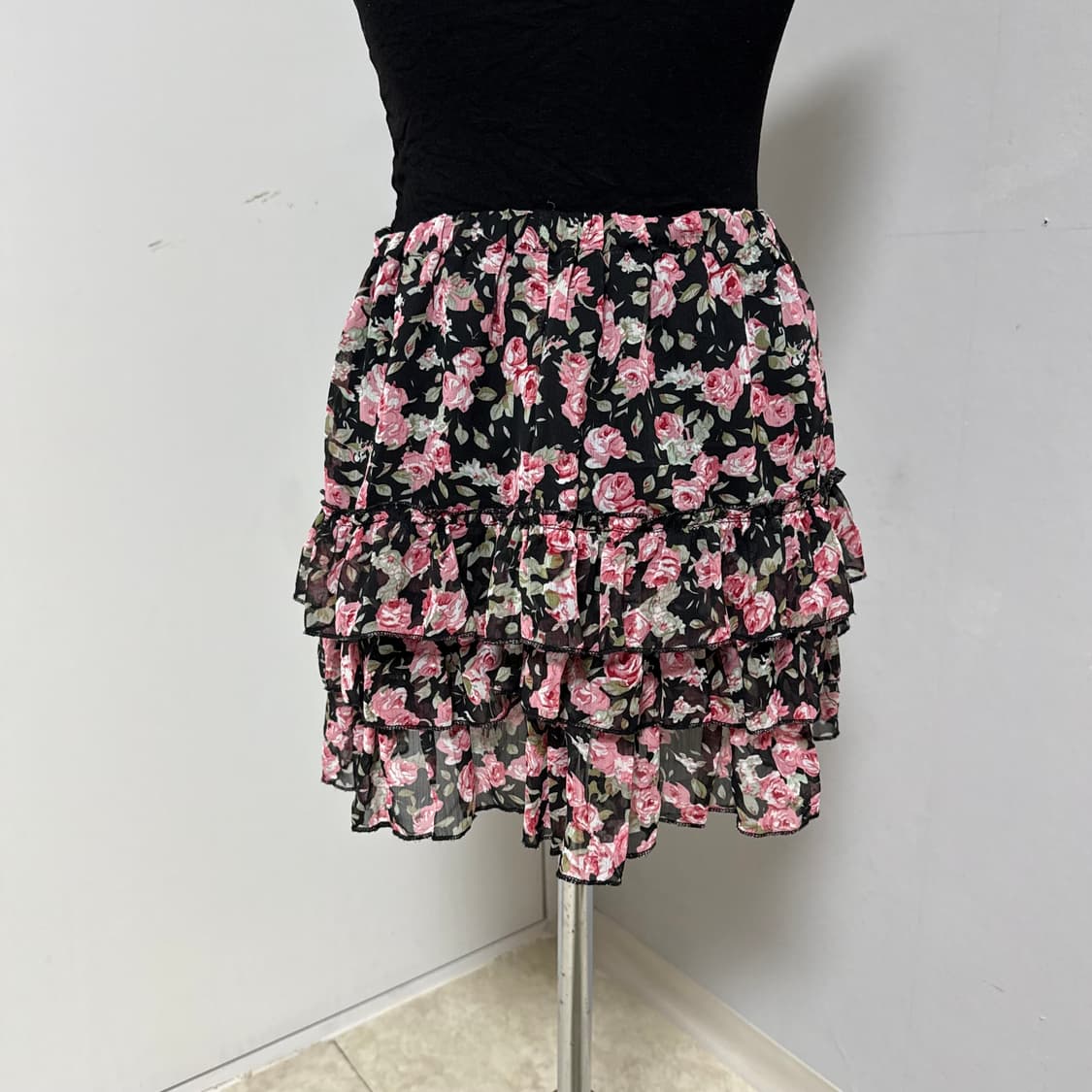 플라워 캉캉 스커트  상품이미지3