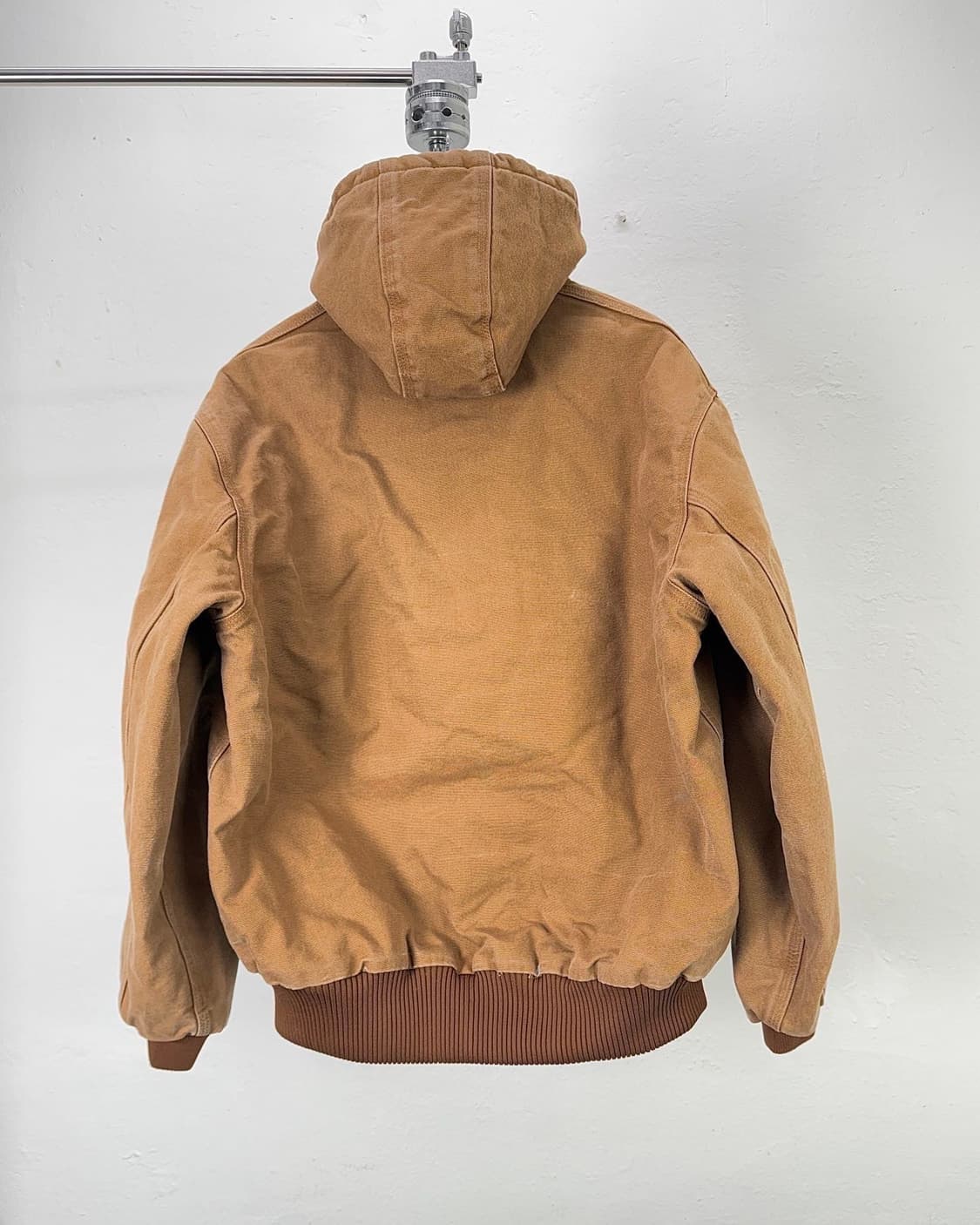 칼하트 브라운 j140 후드 워크 집업 자켓 상품이미지6