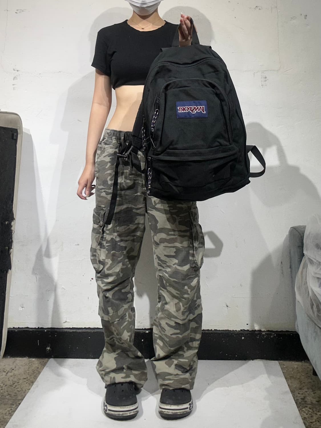 잔스포츠 블랙 백팩 가방  상품이미지2
