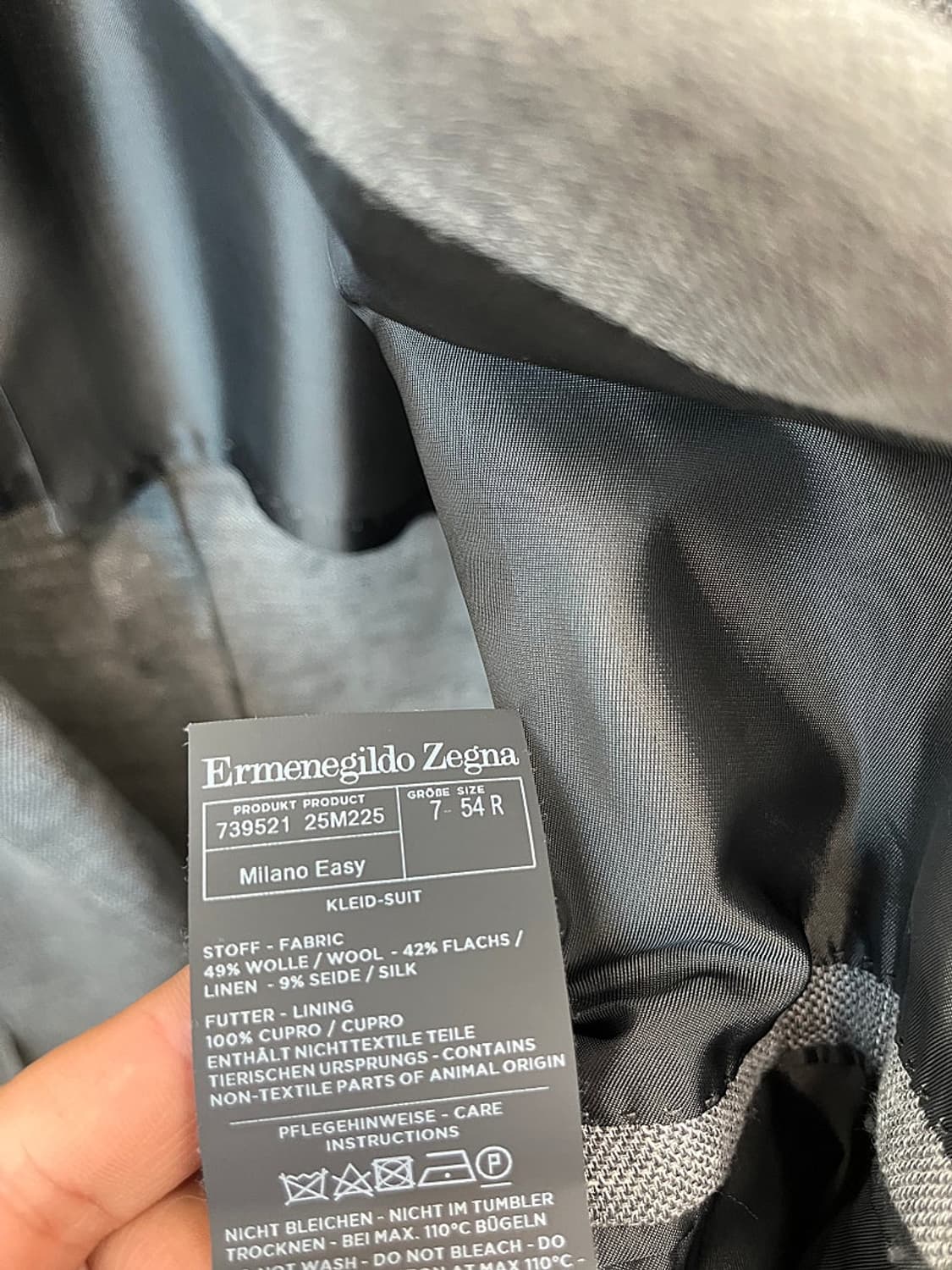 105) 에르메네질도제냐 신형 린넨자켓 상품이미지9