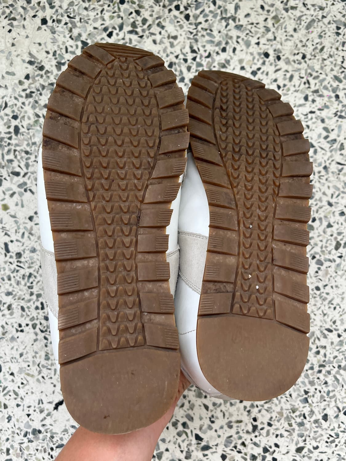 브랜즈 독일군 레어 레더 러너 스니커즈 270mm  상품이미지5