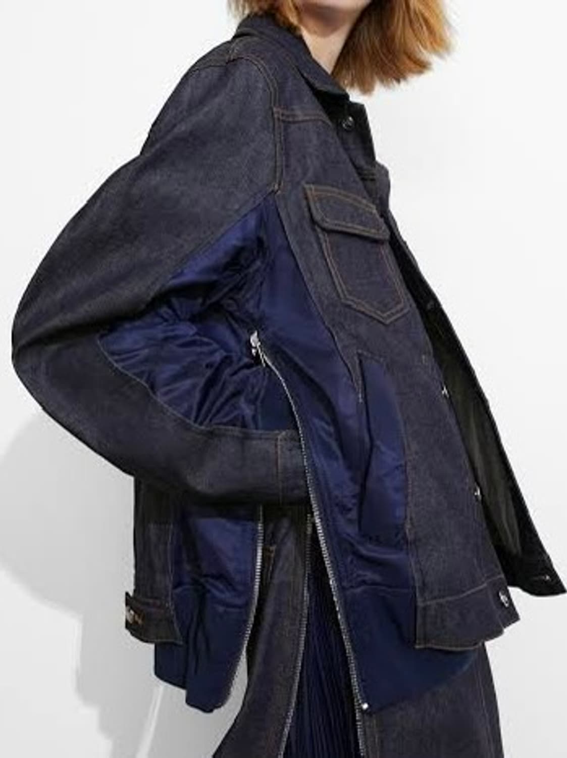 apc 사카이 콜라보 자켓 새제품 apc x sacai 상품이미지3
