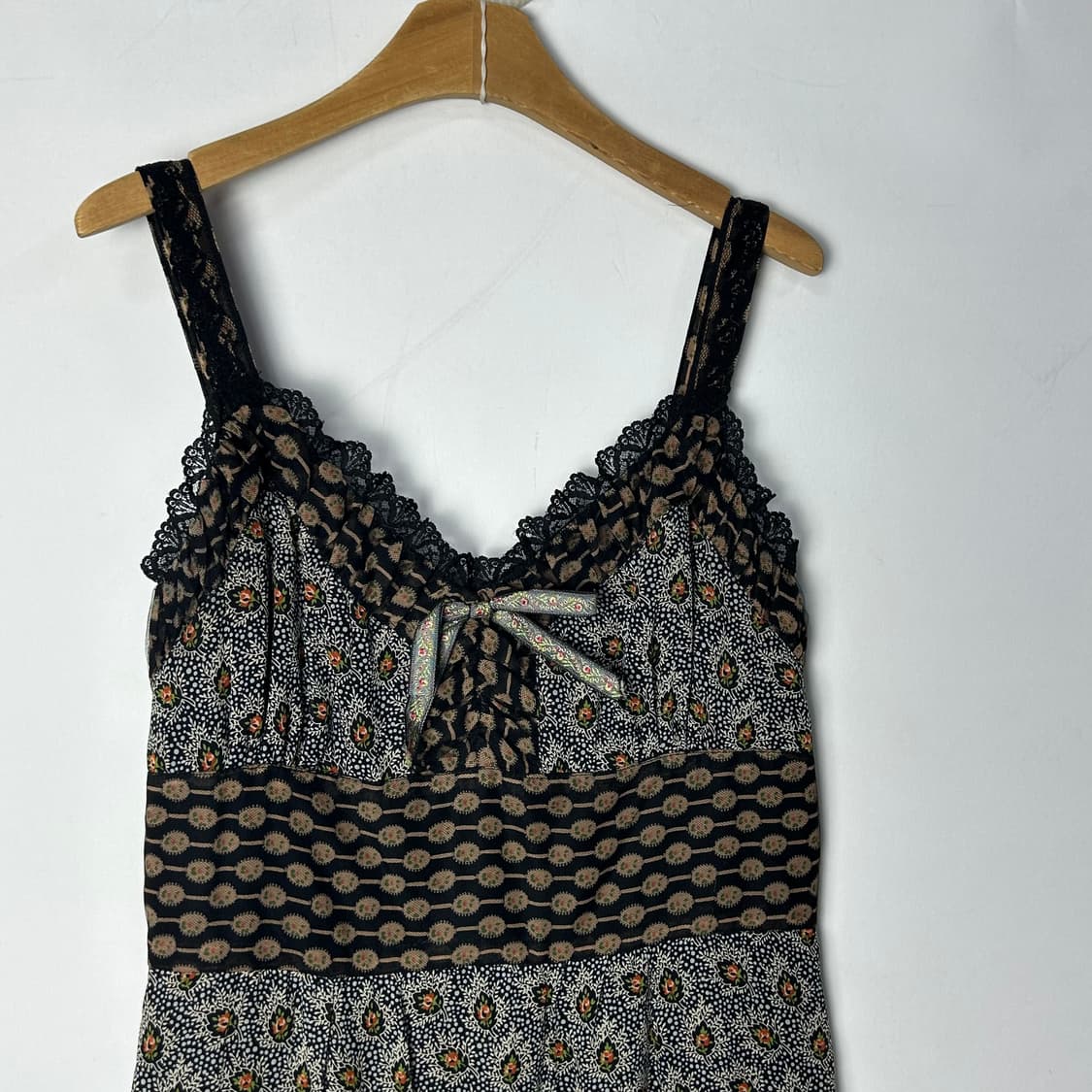 [ANNA SUI] 안나수이 레이스 리본 슬립 원피스 상품이미지3