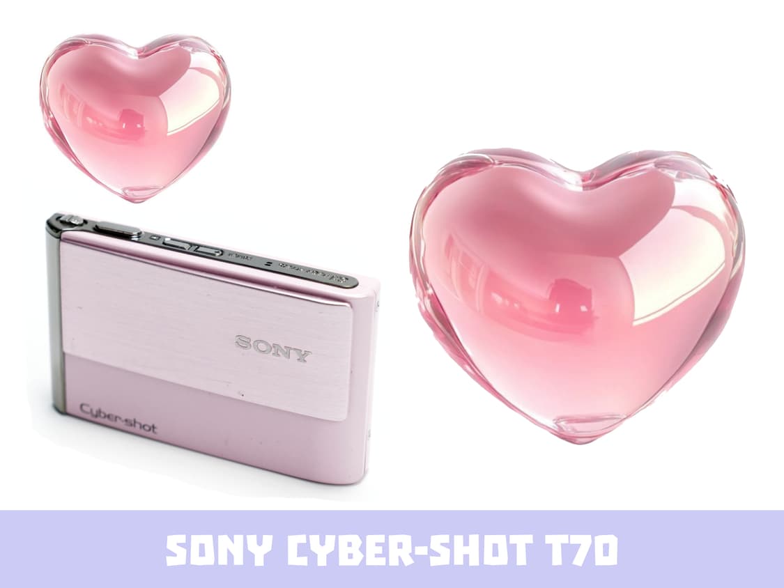 (희귀컬러) 소니 CYBER-SHOR T70 디지털카메라  상품이미지1