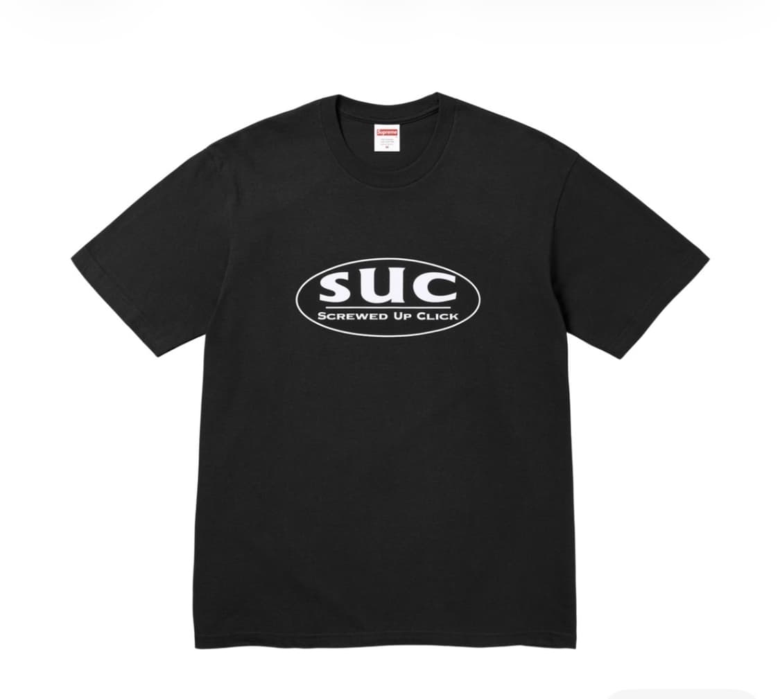슈프림 x DJ 스크류 SUC 티셔츠 블랙 - 26SS 상품이미지1