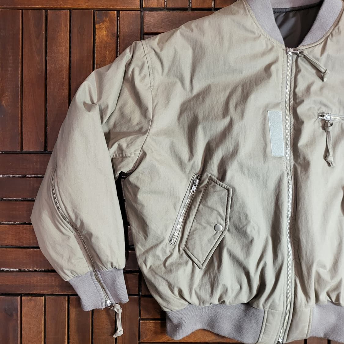 그레일즈 멀티 지퍼 봄버 자켓 (2) 상품이미지4