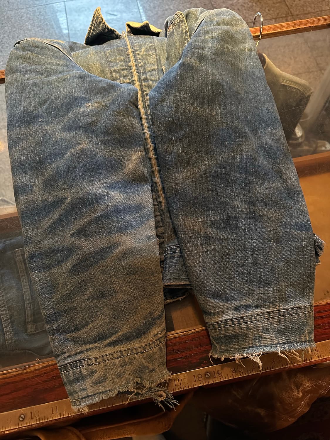 70s USA LEE 빈티지 리 191LB 데님 워크 자켓 상품이미지3