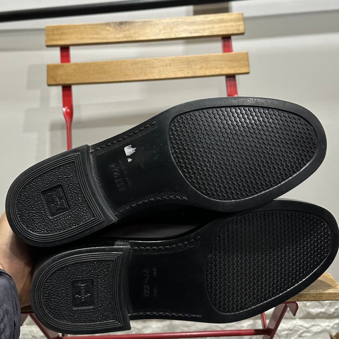 275) 하루타 로퍼 남성 남자 구두 907 테슬로퍼 브라운 상품이미지5