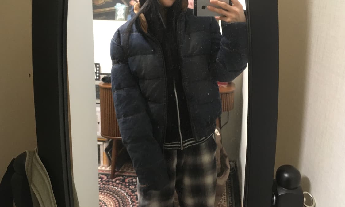 vintage pinterest denim padding 상품이미지5