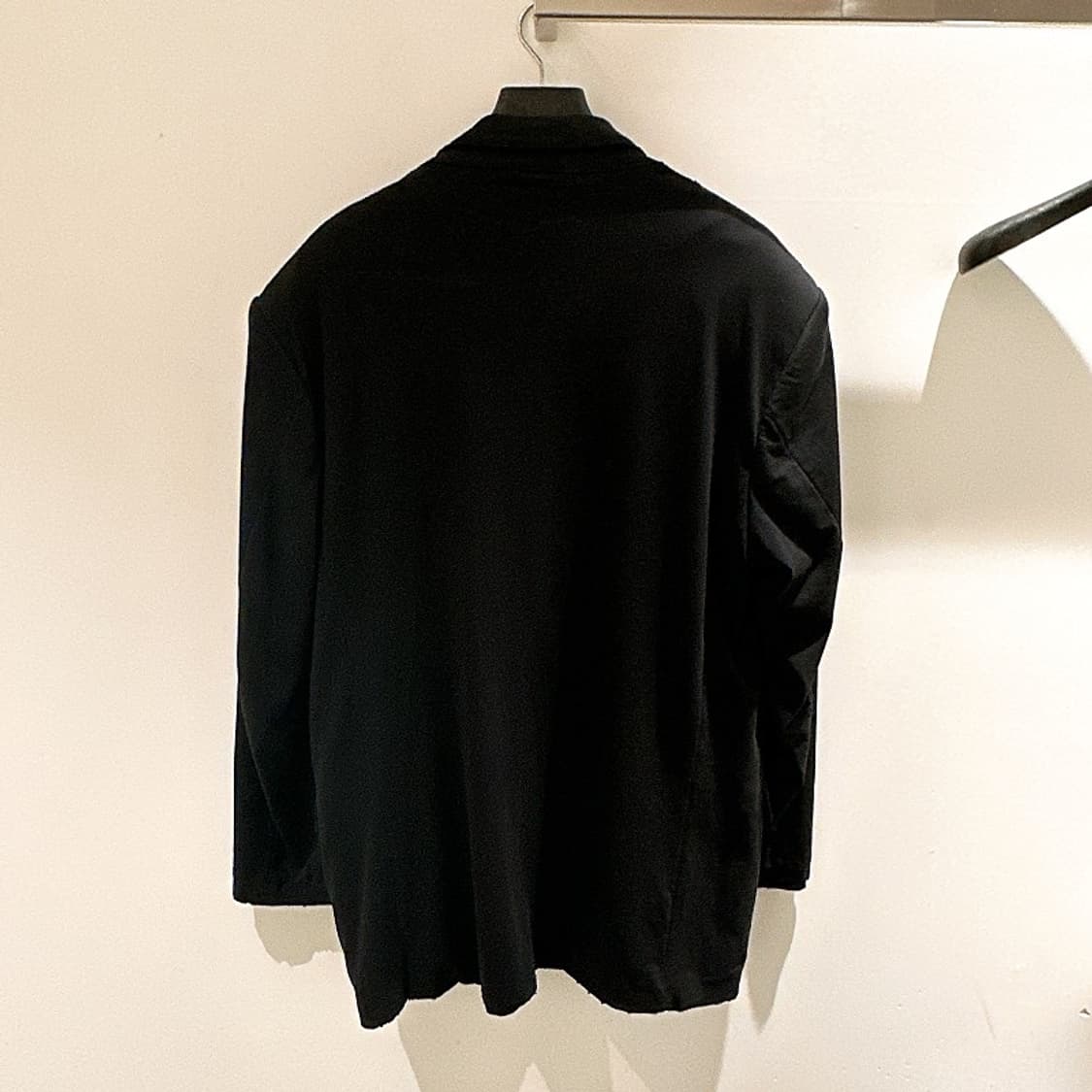 발렌시아가 유니핏 블랙 오버사이즈 코튼 블레이저 상품이미지5