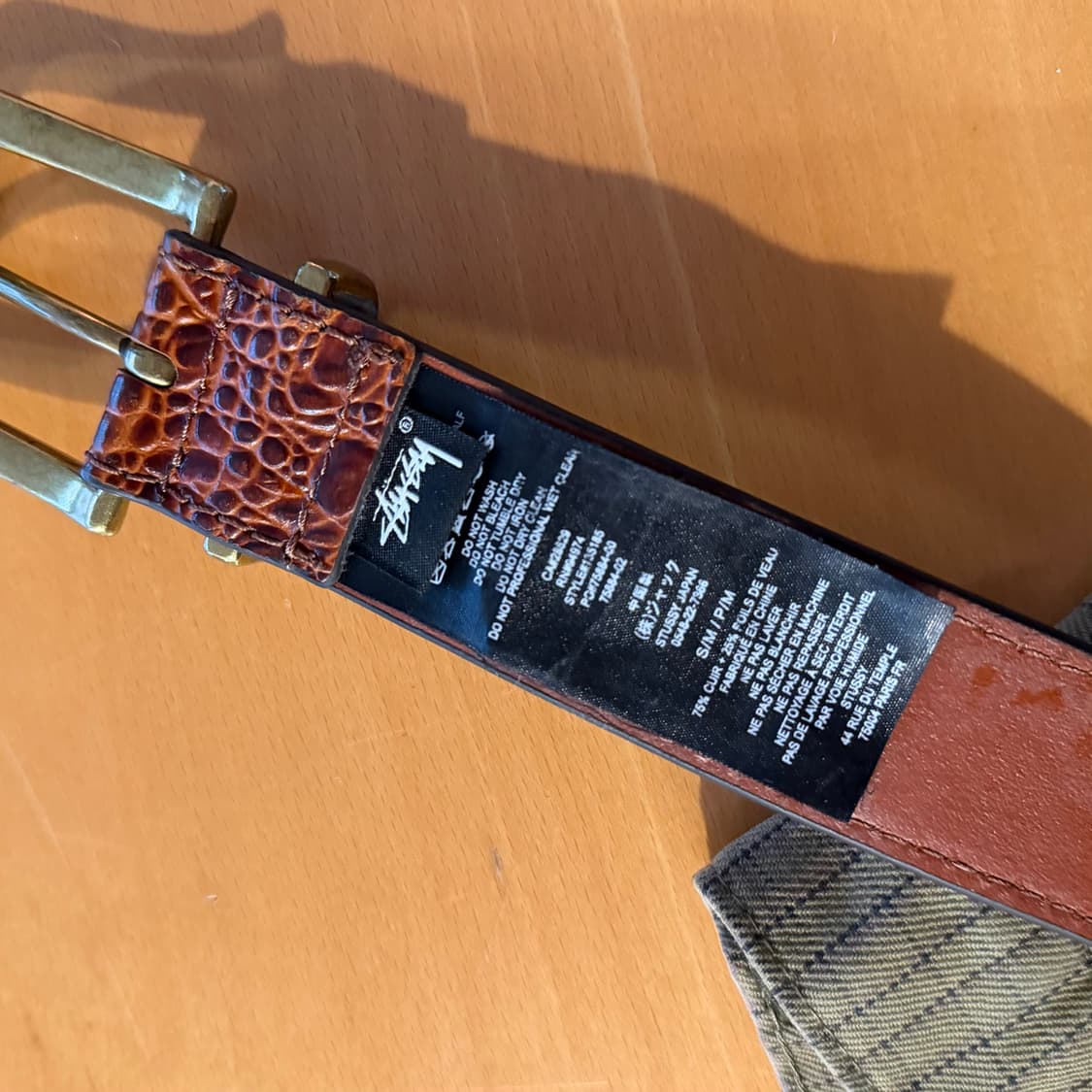 스투시 레더 벨트 상품이미지6