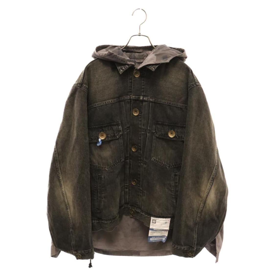 [L] 메종 미하라 야스히로 20ss 디스트로이드 윈드브레이커 데님자켓 상품이미지3