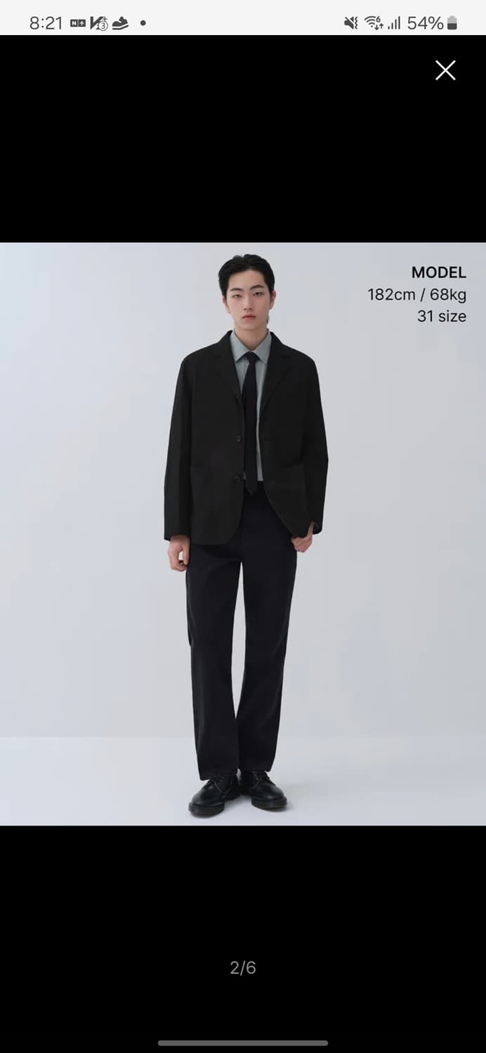 무신사스탠다드 SS 테이퍼드데님 상품이미지2