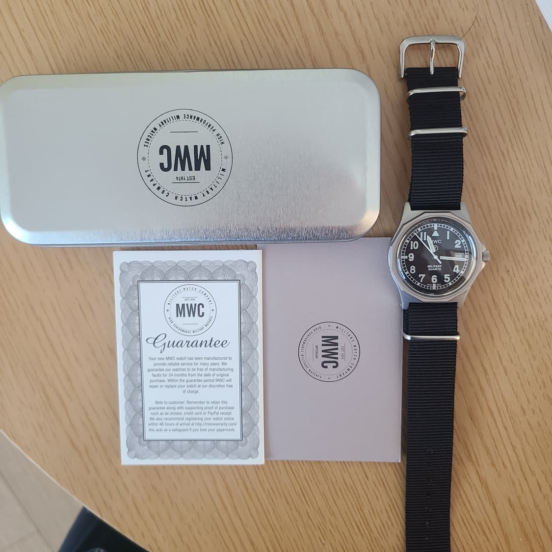 MWC 밀리터리 쿼츠 시계35mm 상품이미지6