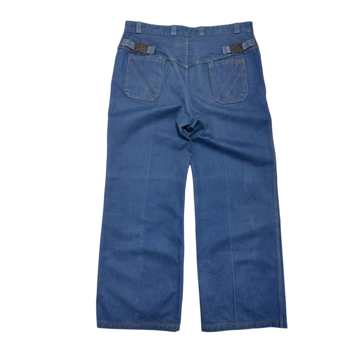 70‘s VEB Herrenmode Dresden denim pants 상품이미지6