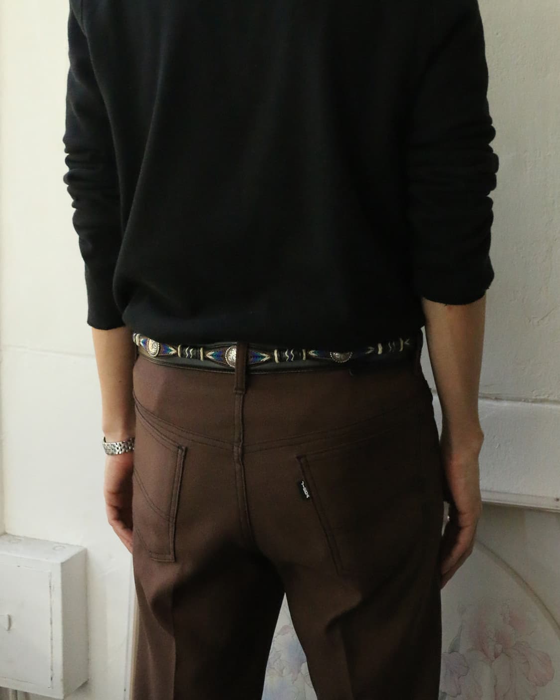 저스틴 웨스턴 레더 스터드 벨트 상품이미지4