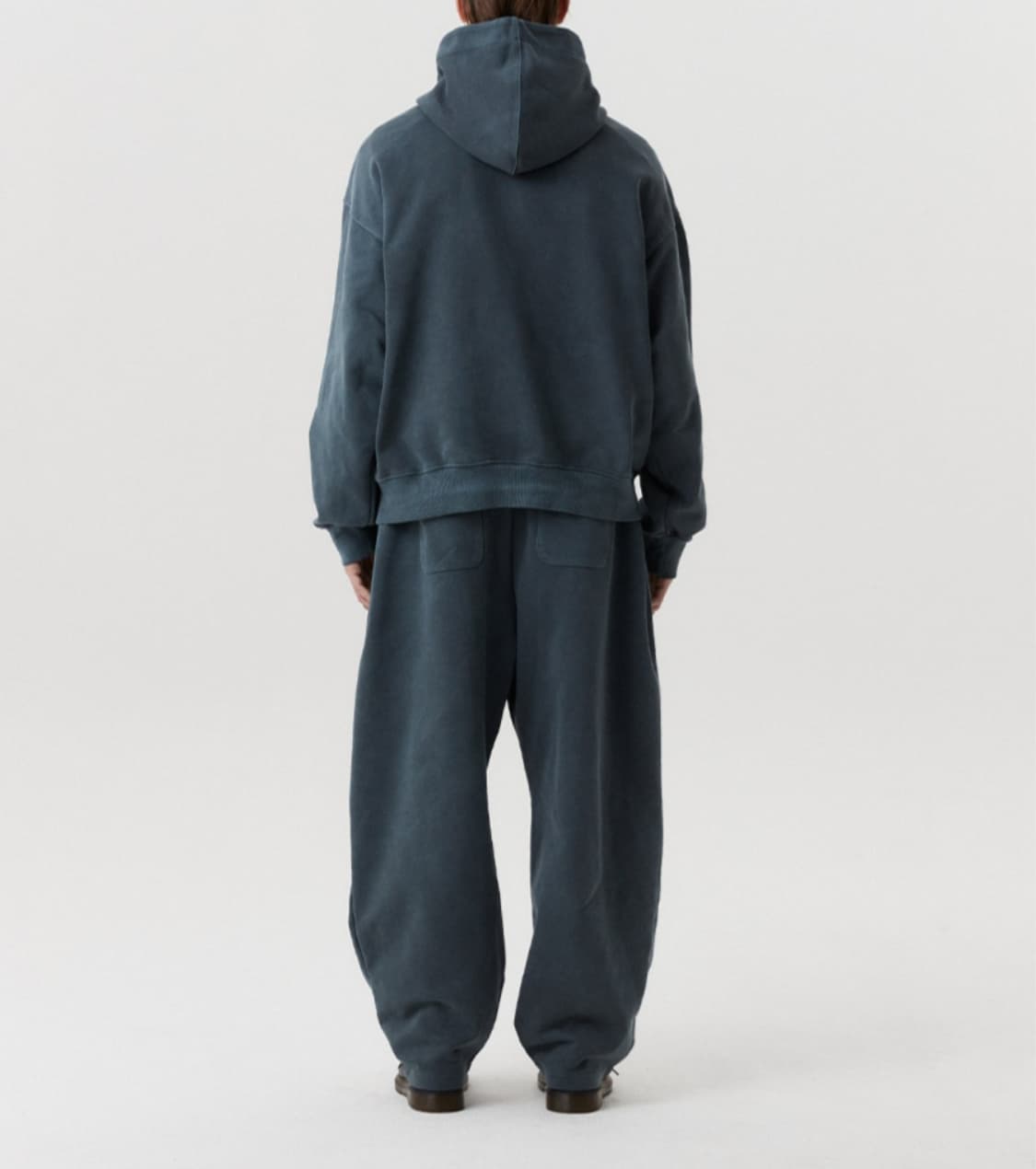 WMC 피그먼트 후드셋업 NAVY (M/30) 상품이미지2