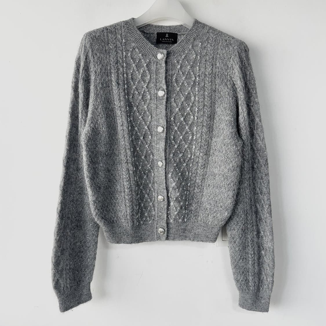 랑방컬렉션 24 글리터 비즈 가디건 상품이미지3