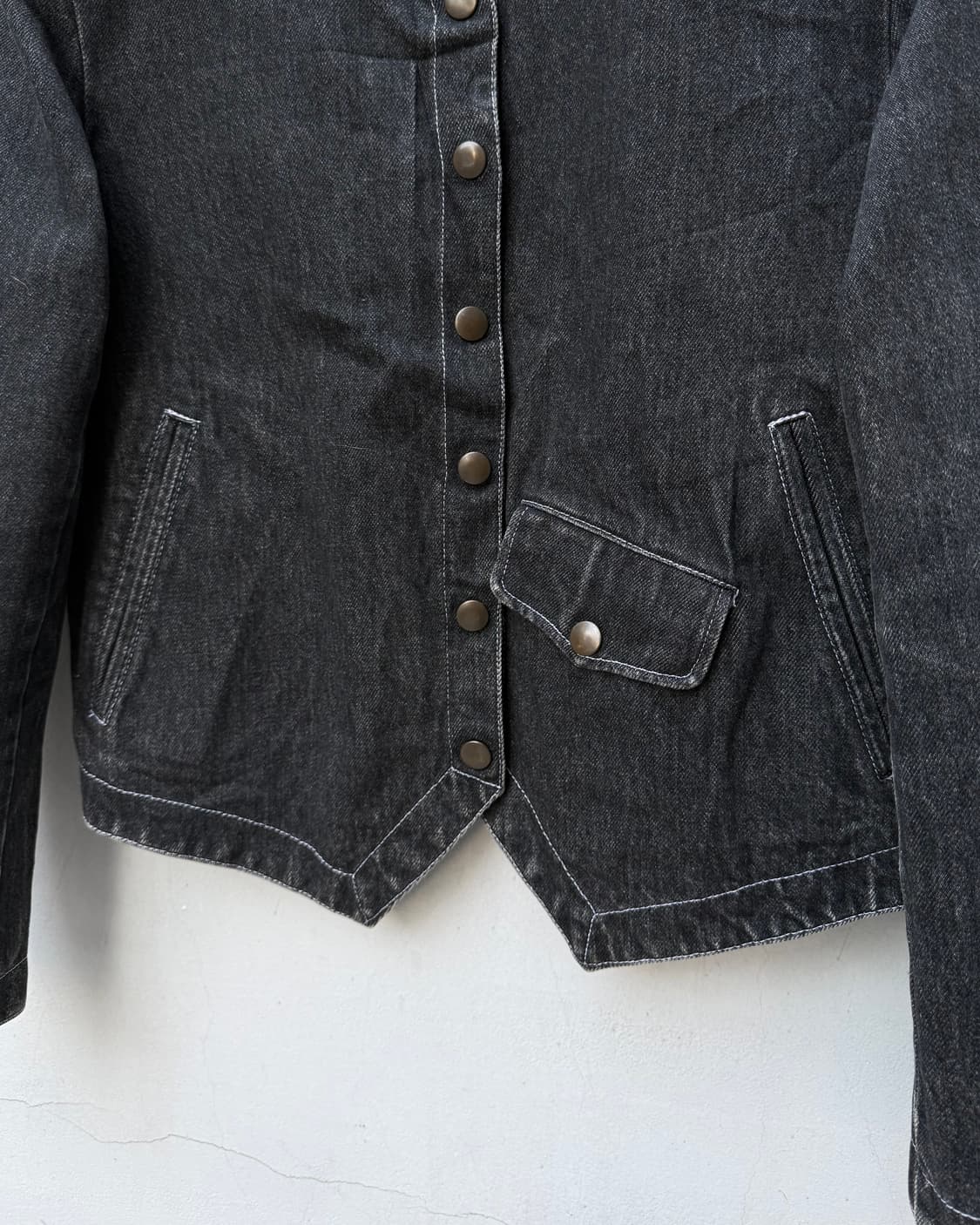 pink house 카라리스 데님 자켓 상품이미지3