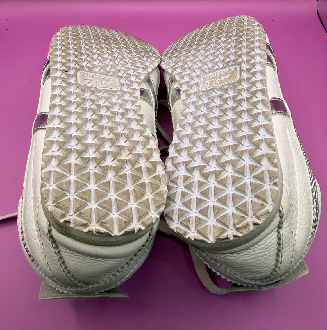 오니츠카타이거 멕시코 66 화이트 실버 (235mm) 상품이미지4