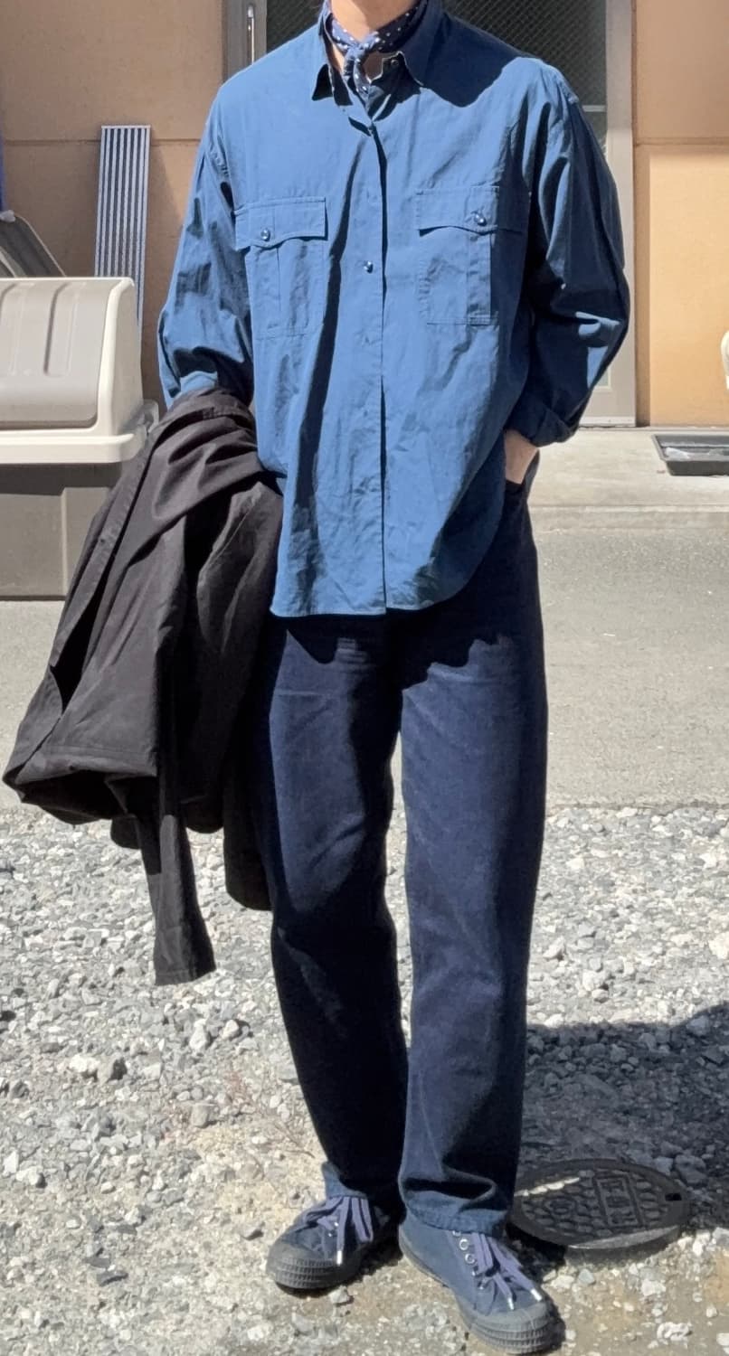 Nanamica 5포켓 데님 인디고 상품이미지10