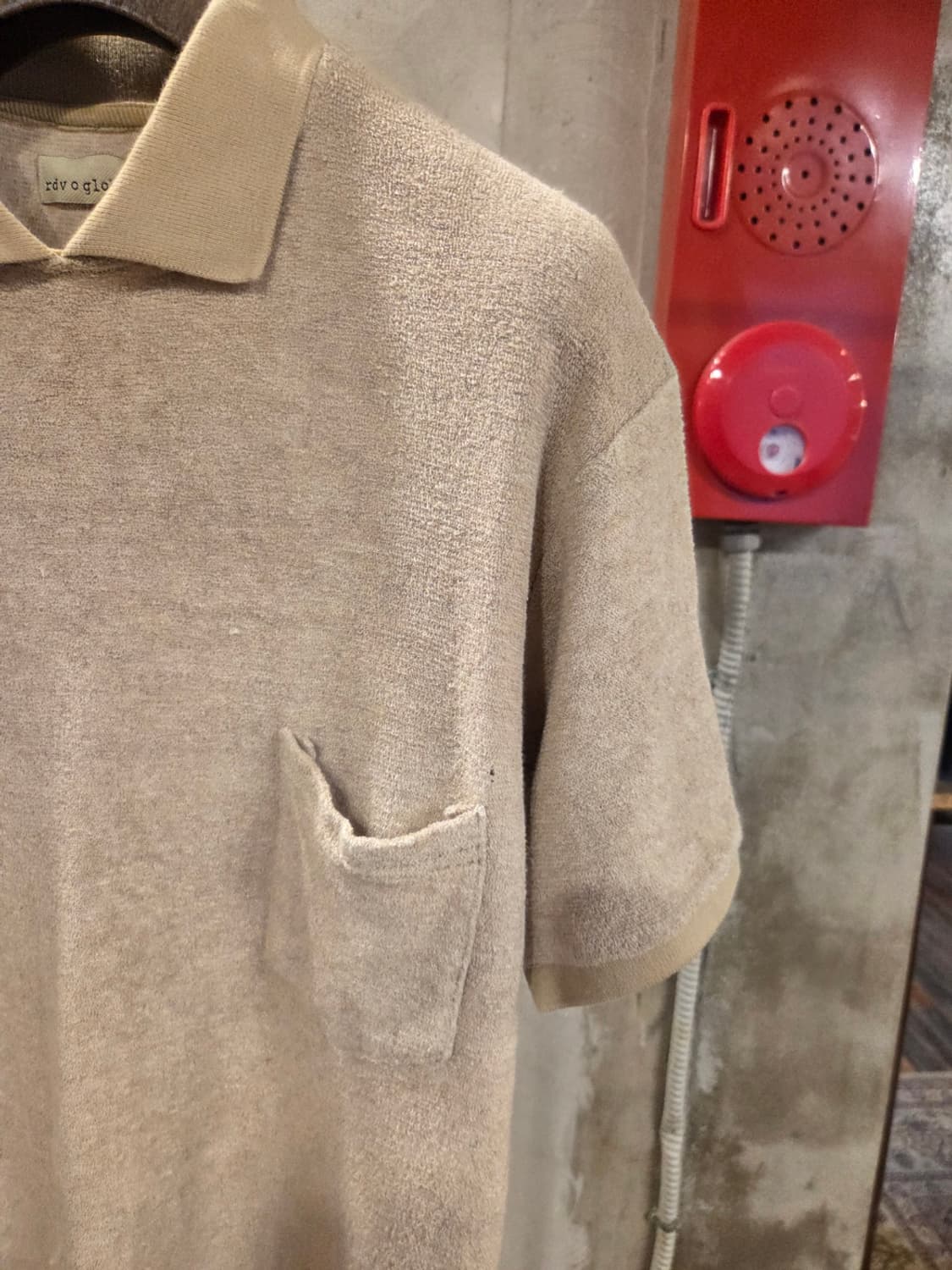 rdv o globe 테리코튼 티셔츠 상품이미지9