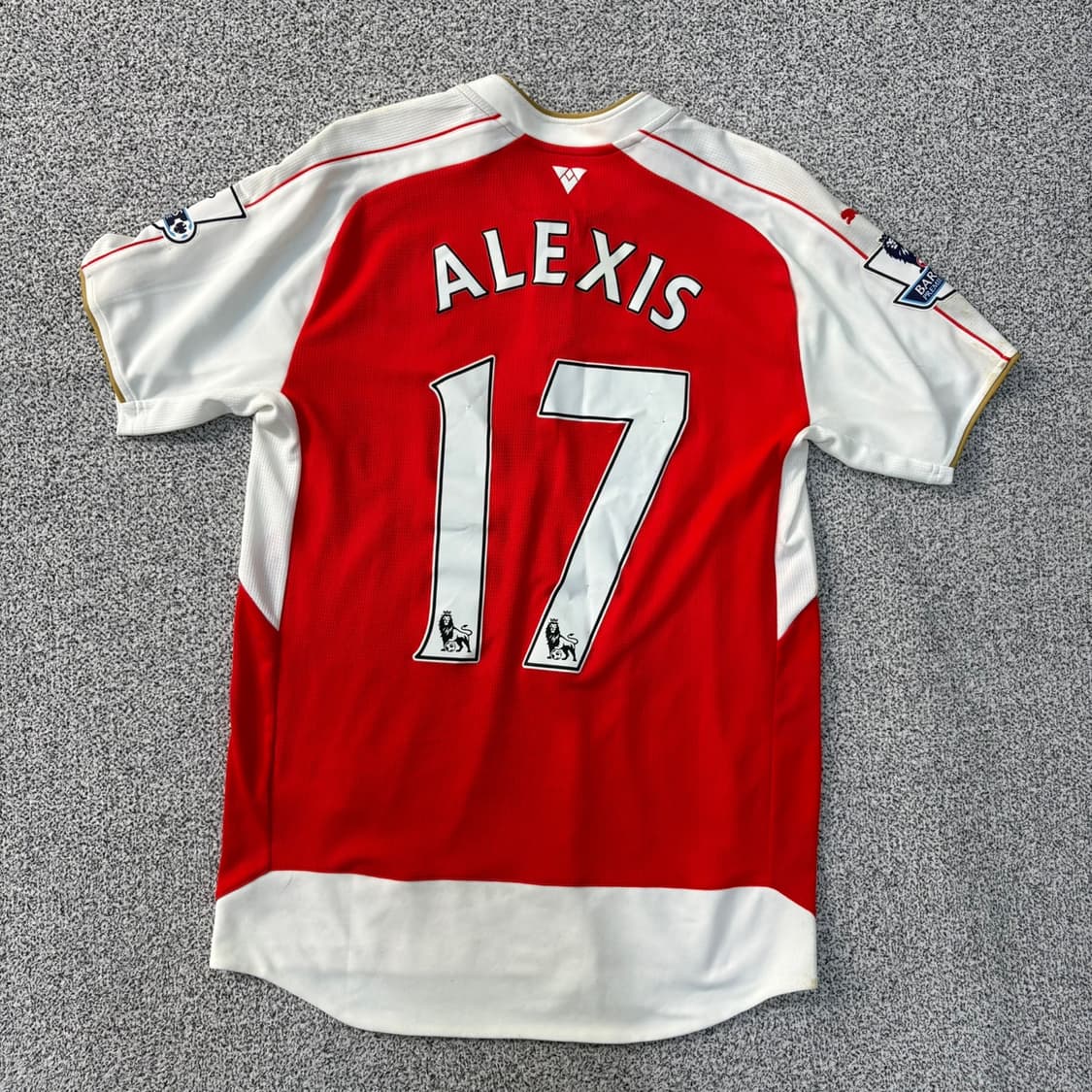 M 푸마 15-16 아스날홈 반팔 유니폼 0401J 상품이미지3