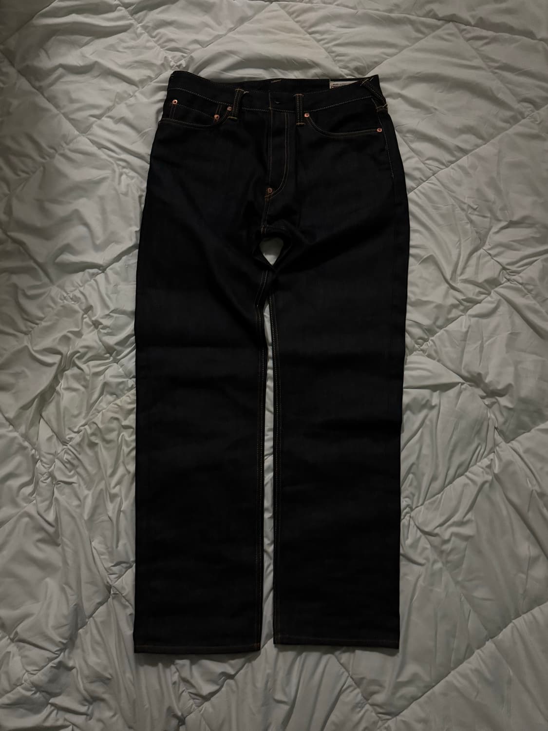 에비수 다이콕 페인팅 배기진 34사이즈 상품이미지3