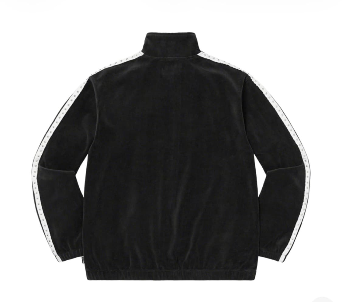 슈프림 스터드 벨루어 트랙 자켓 블랙 22FW 상품이미지2