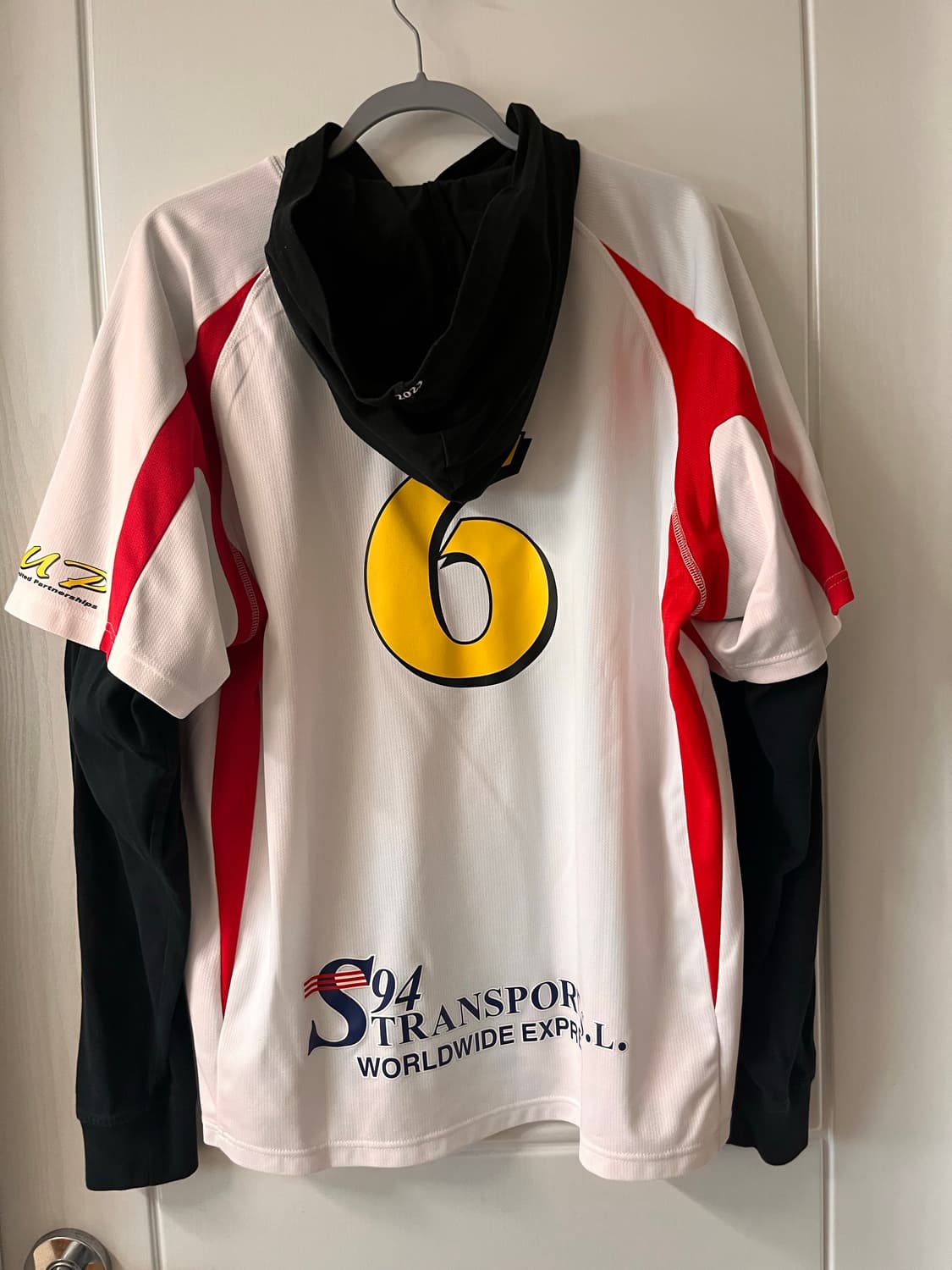 슈프림 후드 사커 저지 L 사이즈 상품이미지2