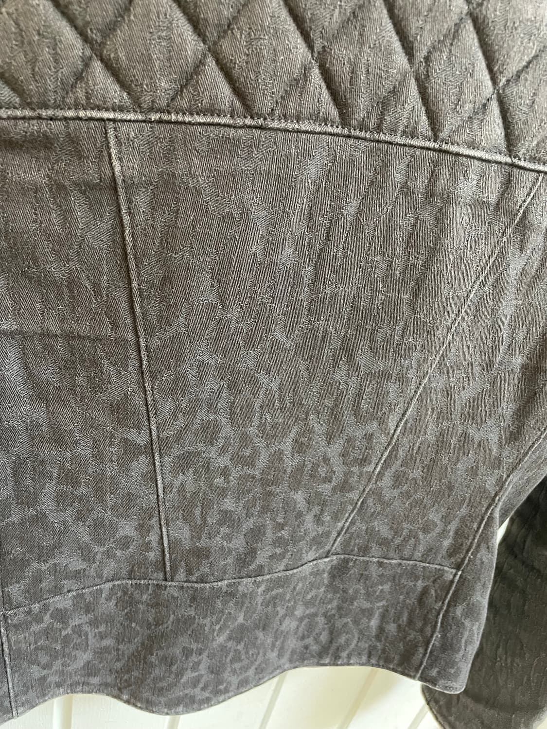 와이즈 요지야마모토 데님 레오파드 라이더 상품이미지8