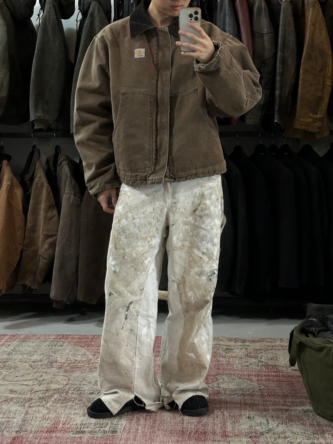 90s OG USA Made 칼하트 J22 아크틱 칼하트 디트로이트 자켓 상품이미지10