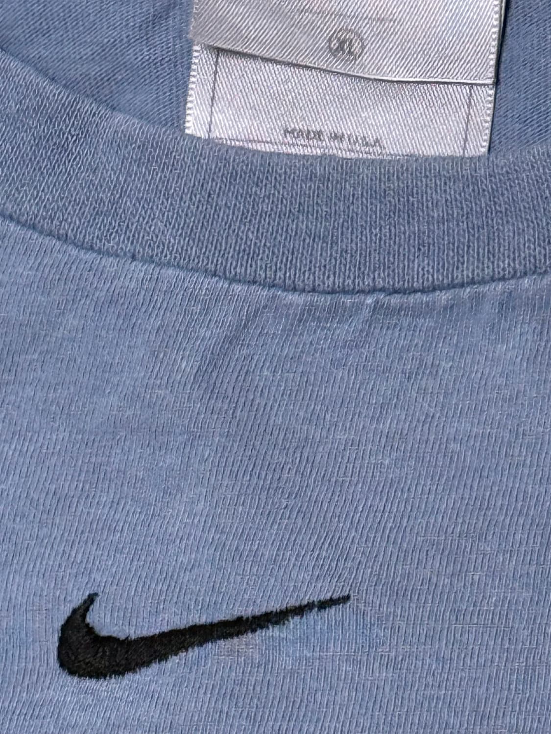 나이키 센터 스우시 롱슬리브 90s 스카이블루 상품이미지4