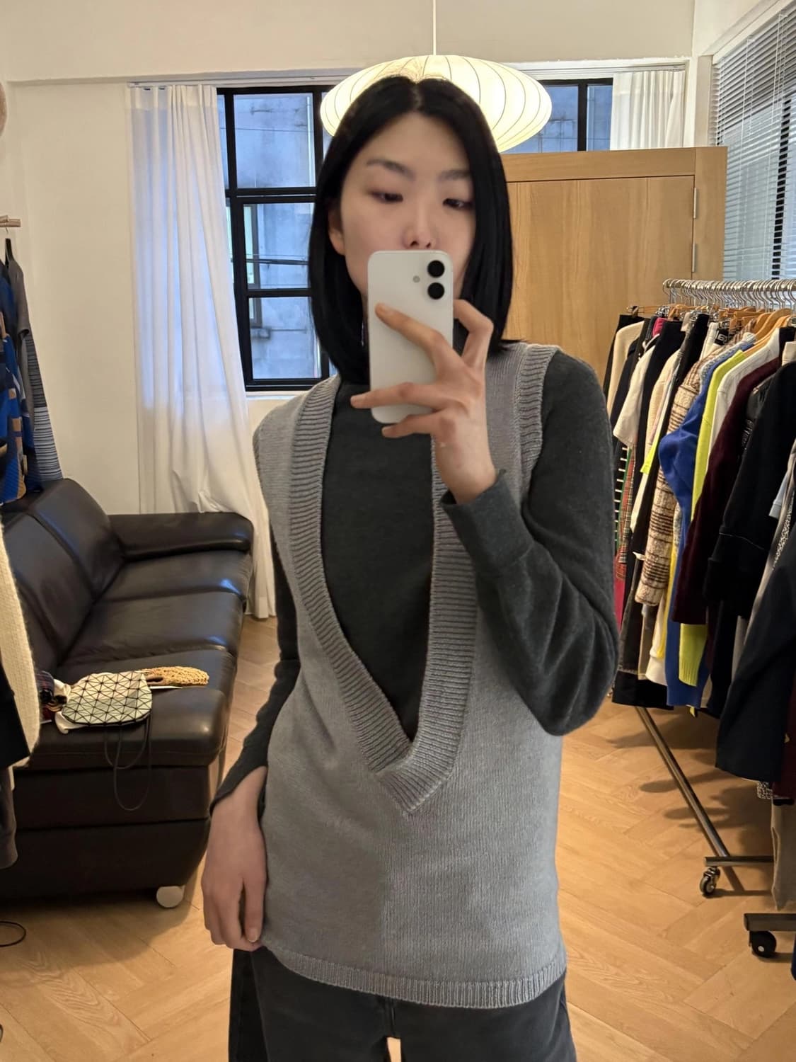 Mm6 니트 베스트 상품이미지4