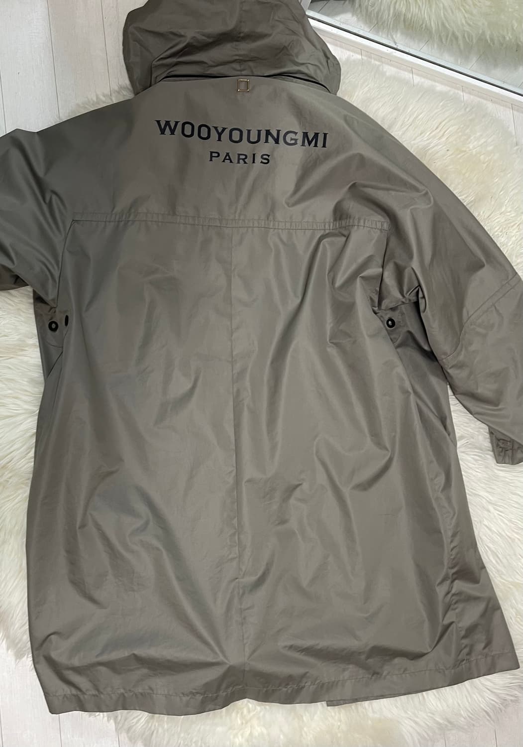 우영미 레인코트 우영미 자켓 우영미 바람막이 상품이미지3