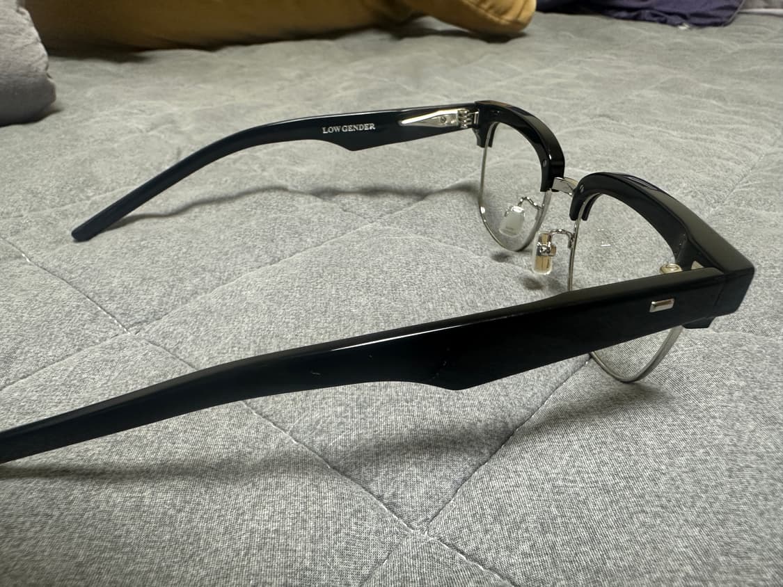 로우젠더 임멘스 블랙 안경 풀박스 상품이미지5