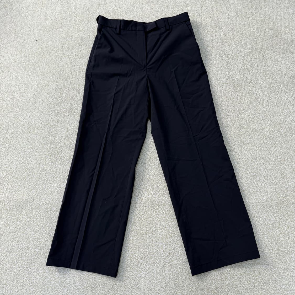 [26] 신형 무신사스탠다드 여성 블랙 슬랙스팬츠 0105T1 상품이미지1