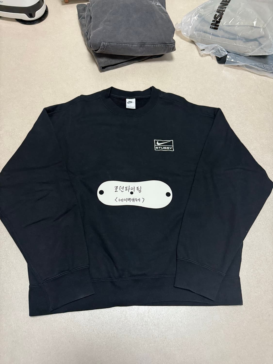 나투시 맨투맨 (나이키 x 스투시 ) 상품이미지2