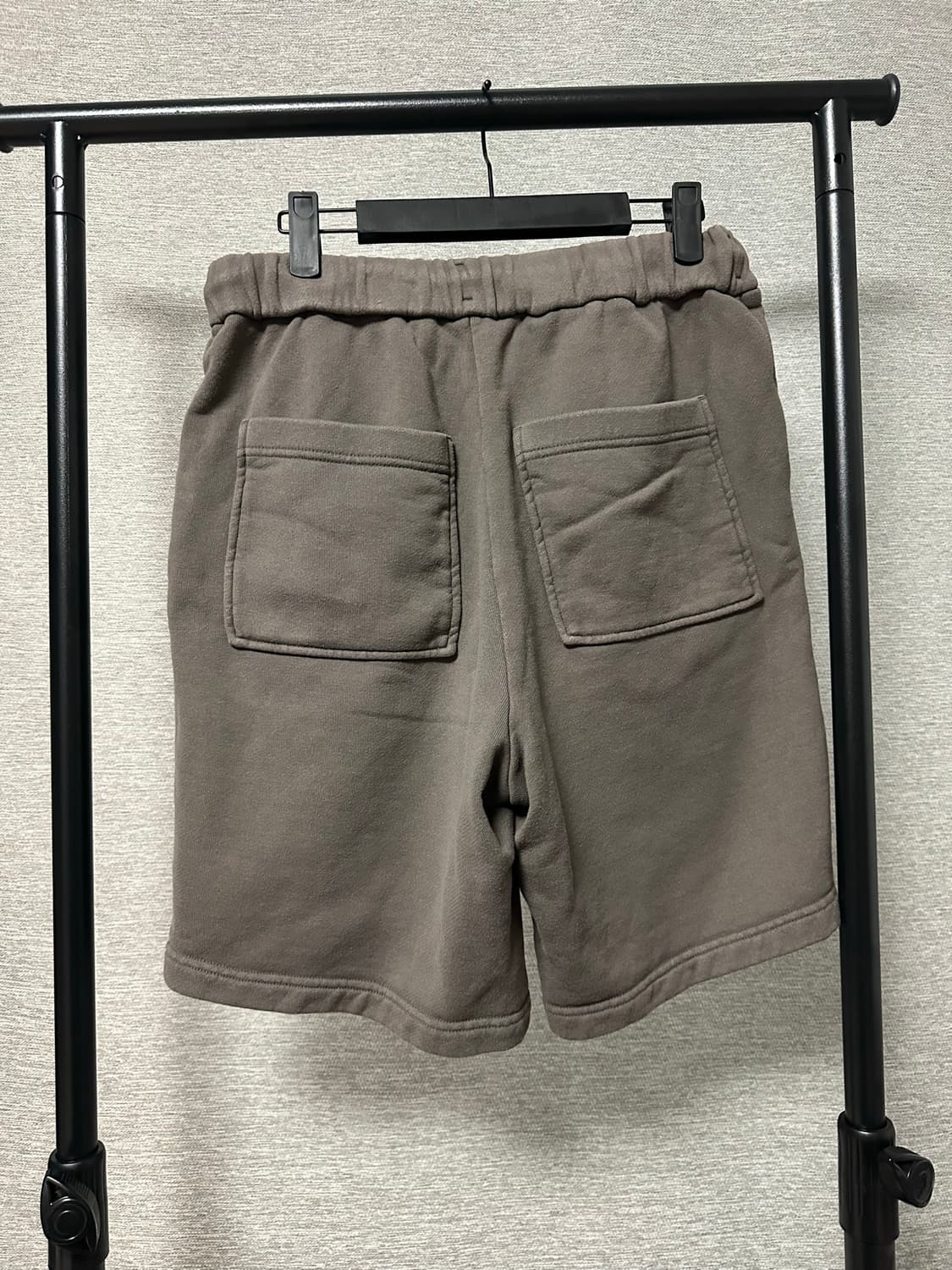 우영미 로고 밴딩 반바지 브라운 (46) 상품이미지2
