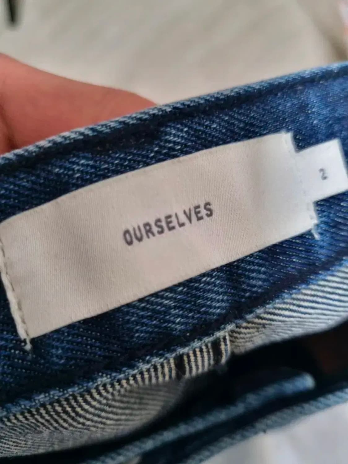 아워셀브스 오가닉 코튼 릴렉스드 데님팬츠 2 상품이미지3