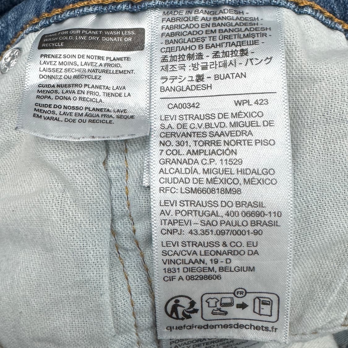 리바이스 559 새깅 워싱 스케이터 데님팬츠 상품이미지8