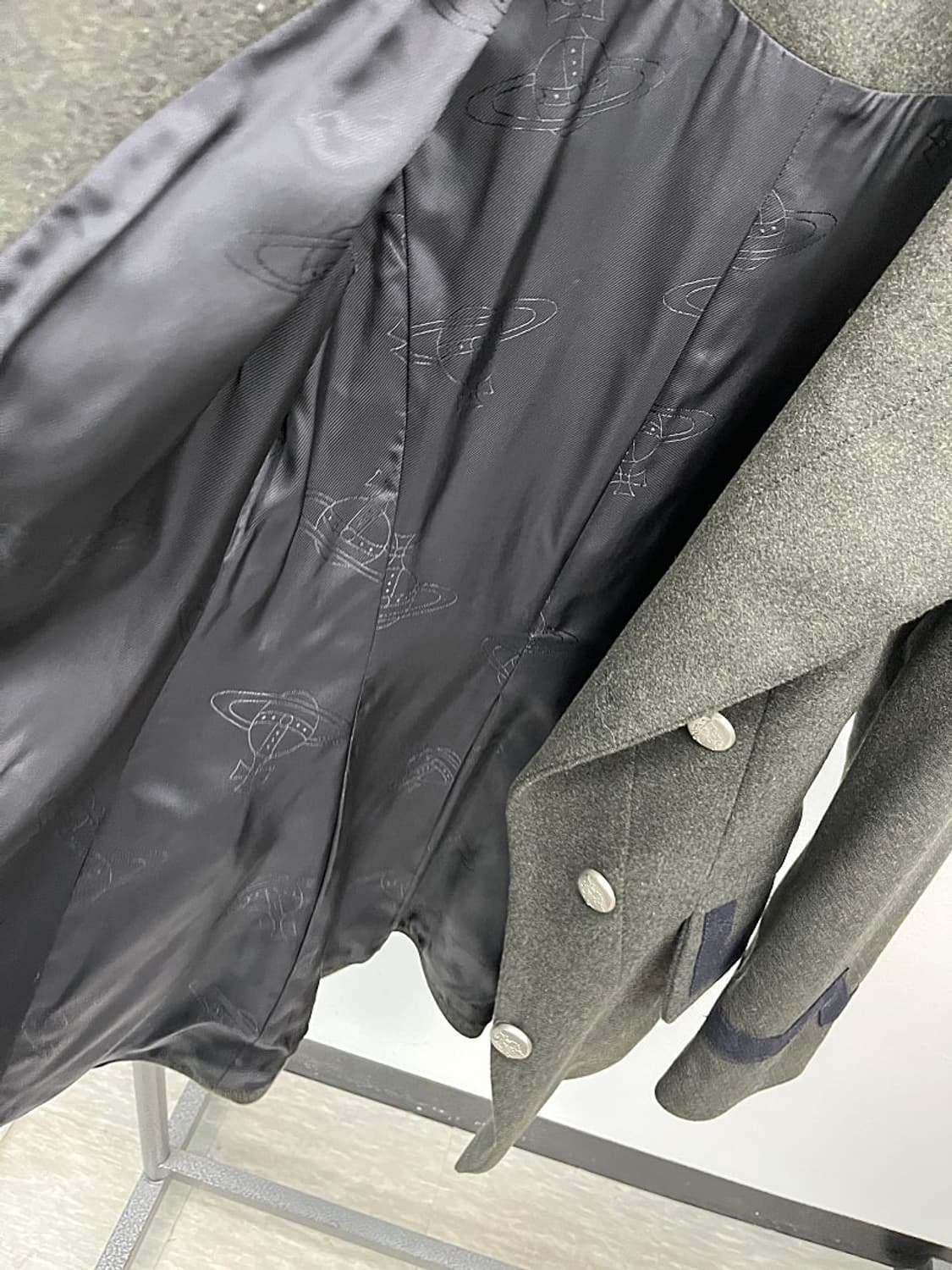 여) 비비안웨스트우드 은장 밀리터리 울코트  상품이미지7