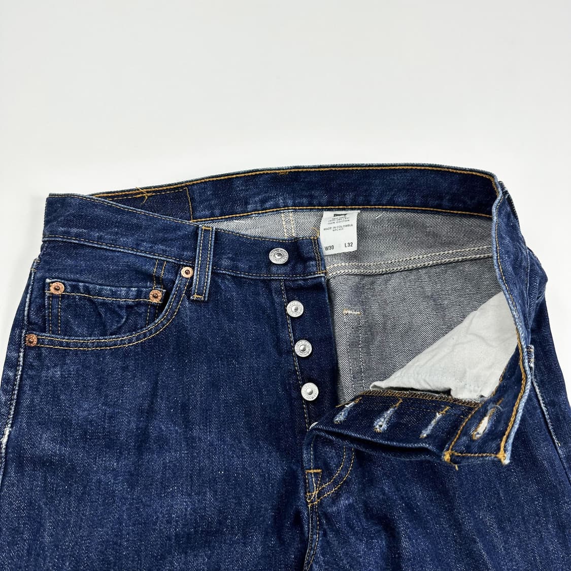 리바이스 501 오리지널 데님 팬츠 (30인치) 상품이미지4