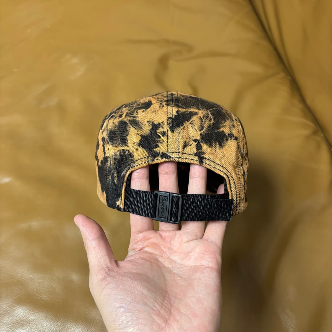 슈프림 캠프캡 모자 박스로고 데님 다이드 러스트 상품이미지7