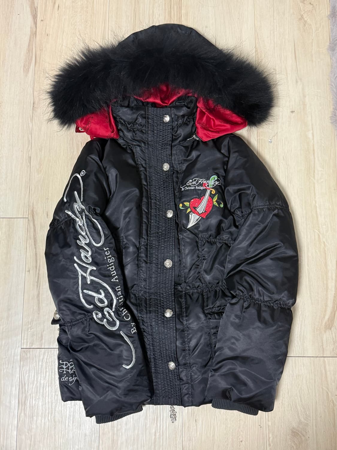 대장) Ed Hardy 에드하디 패딩 점퍼 상품이미지1