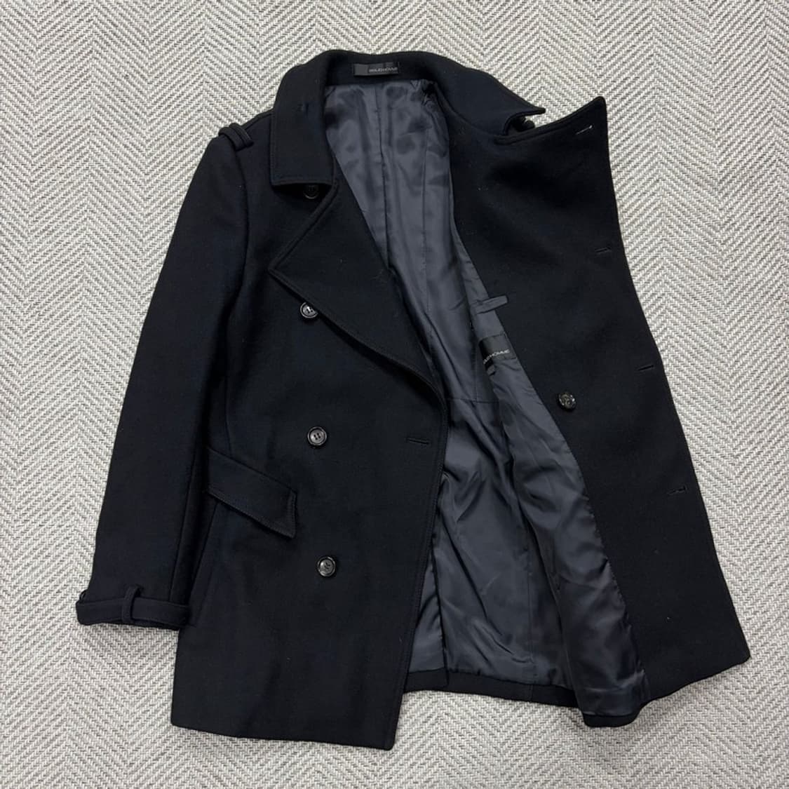 솔리드옴므 울블렌드 더블코트 v1998 상품이미지6